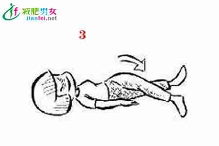 双脚挪动